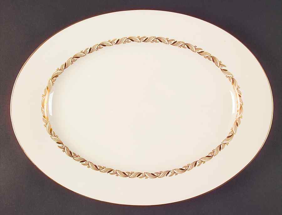 Carlton 15" Oval Serving Platter by Castleton (USA)-1