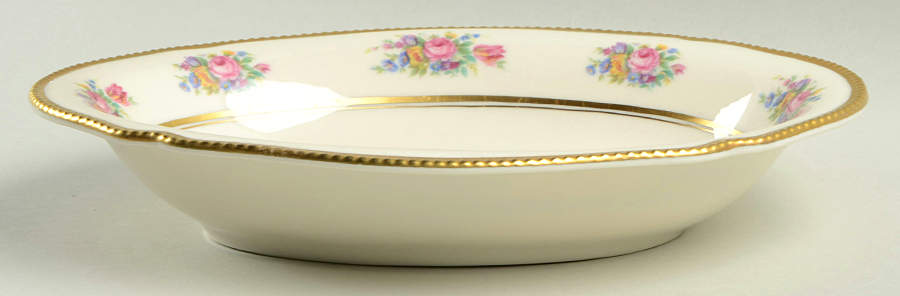 Castleton Rose 10" Oval Vegetable Bowl by Castleton (USA)-1