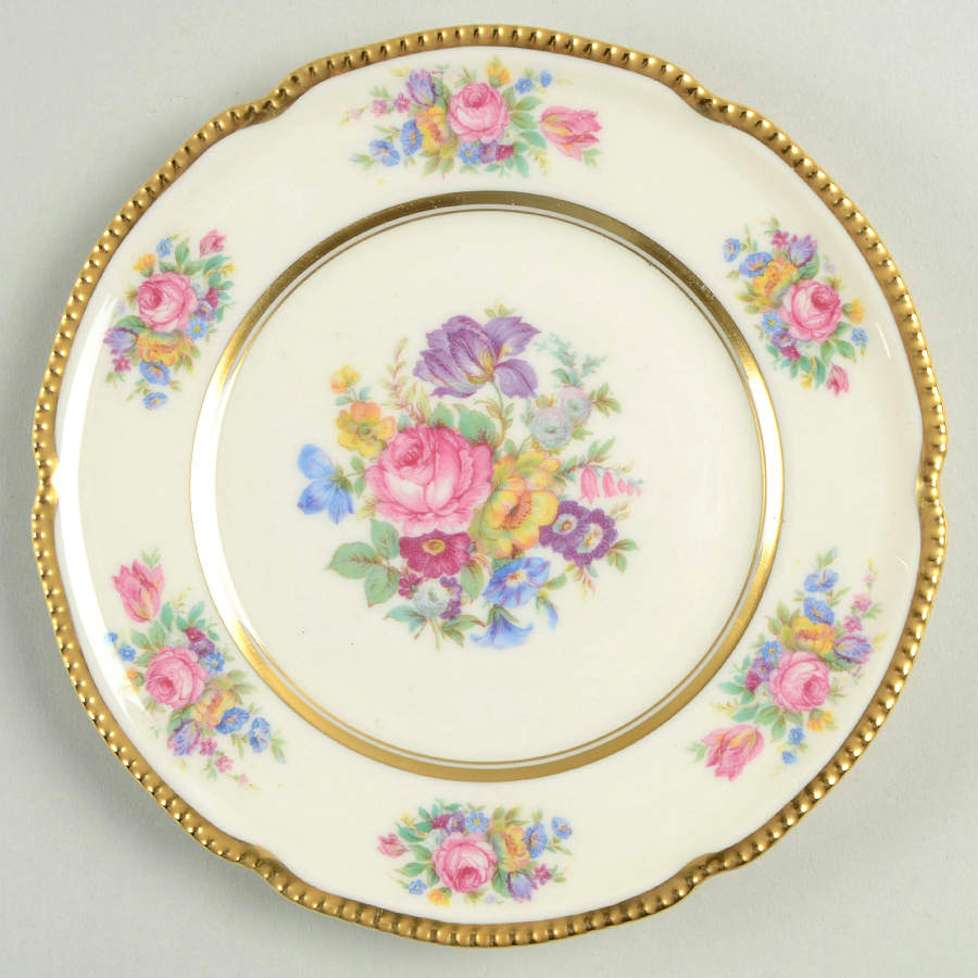 Castleton Rose Bread & Butter Plate by Castleton (USA)-1