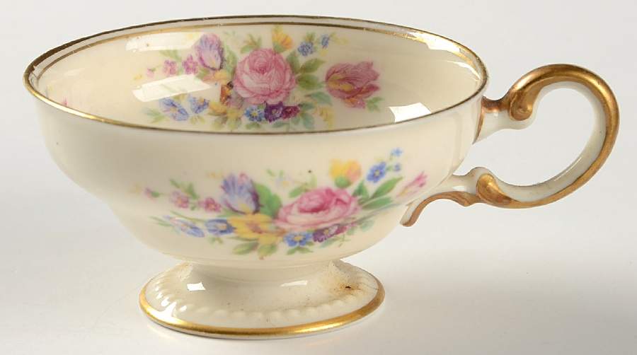 Castleton Rose Footed Demitasse Cup by Castleton (USA)-1