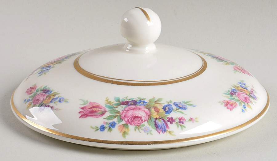 Castleton Rose Lid for Round Vegetable by Castleton (USA)-1