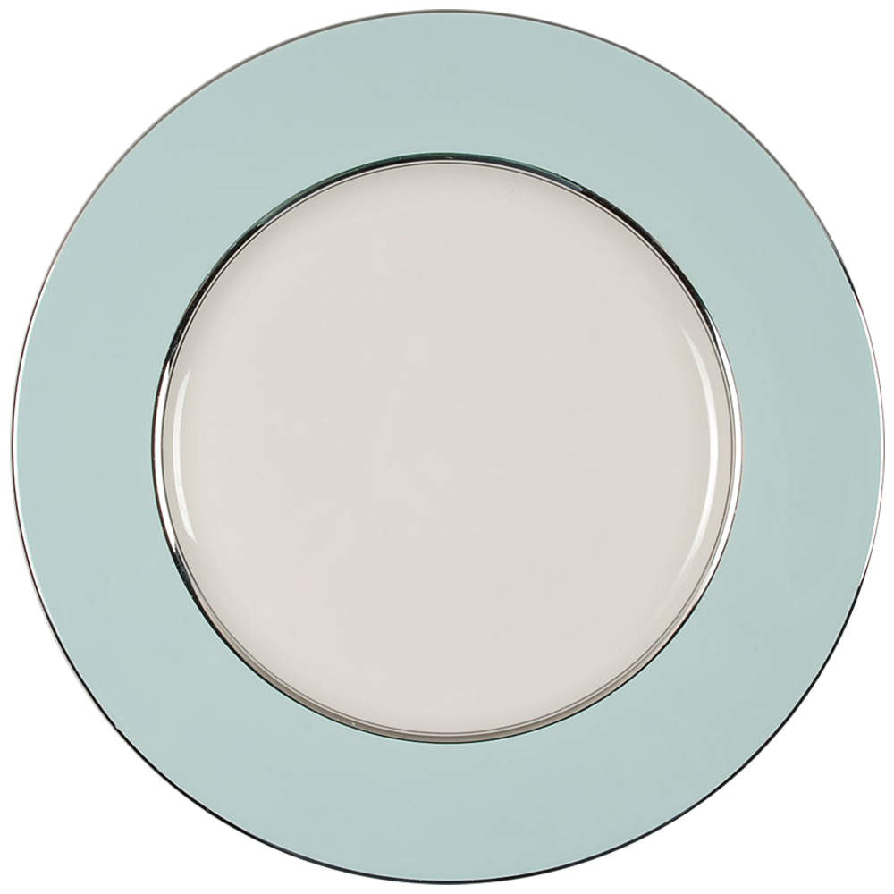 Castleton Turquoise Dinner Plate by Castleton (USA)-1