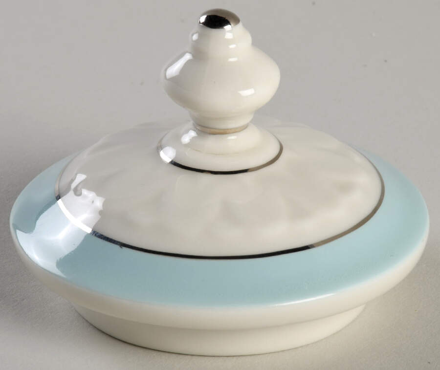 Castleton Turquoise Lid for Sugar Bowl by Castleton (USA)-1