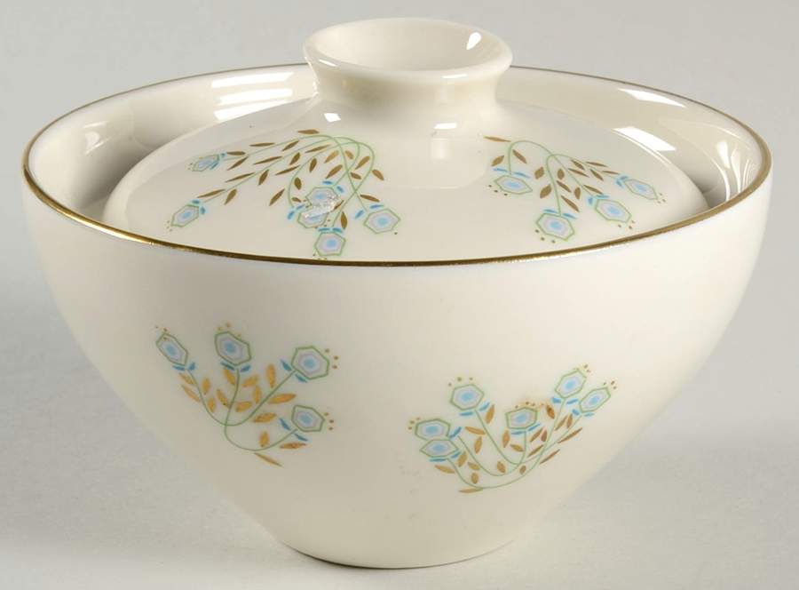 Cellini Sugar Bowl & Lid by Castleton (USA)-1