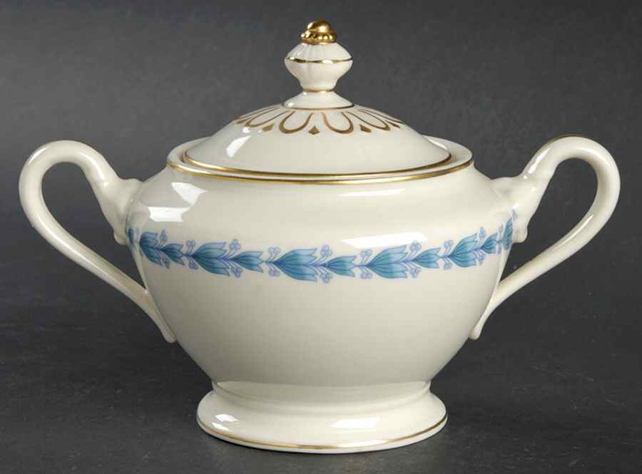 Classic Sugar Bowl & Lid by Castleton (USA)-1
