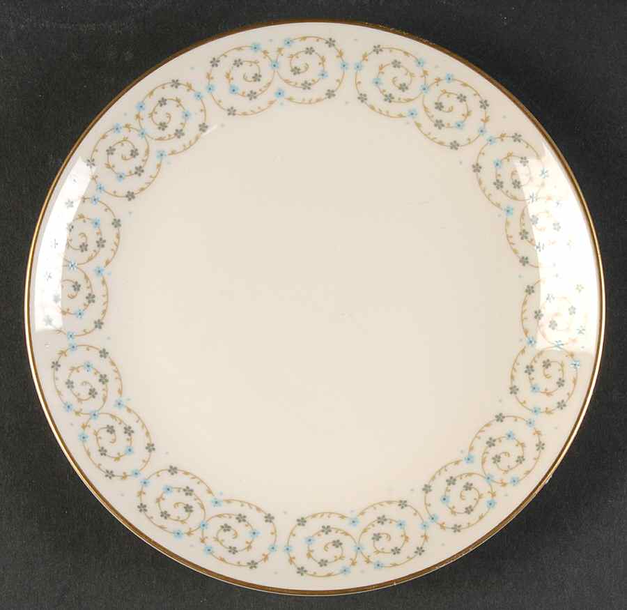 Classic Scroll Bread & Butter Plate by Castleton (USA)-1