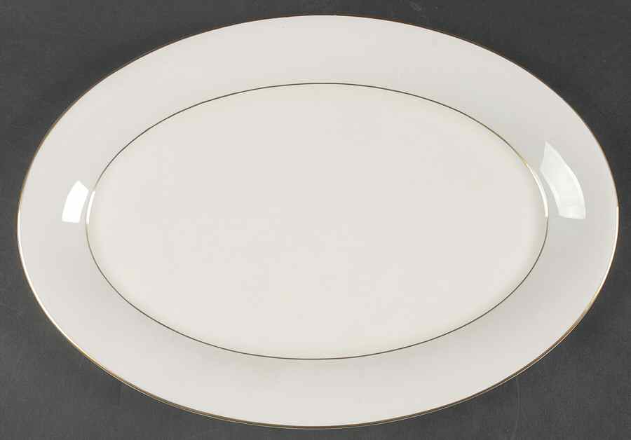 Concerto 13" Oval Serving Platter by Castleton (USA)-1