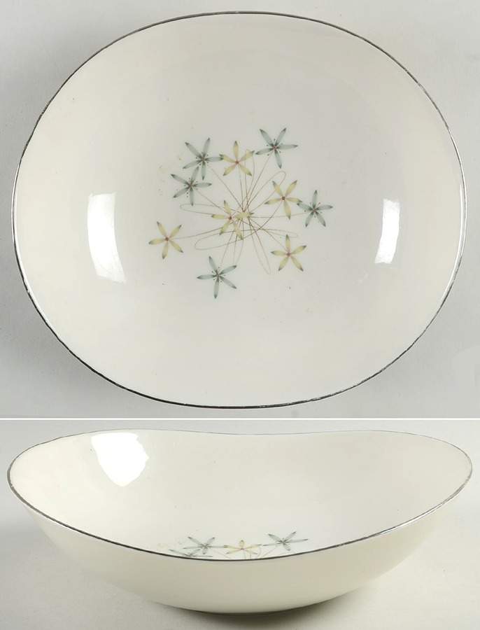 Contempo 9" Oval Vegetable Bowl by Castleton (USA)-1