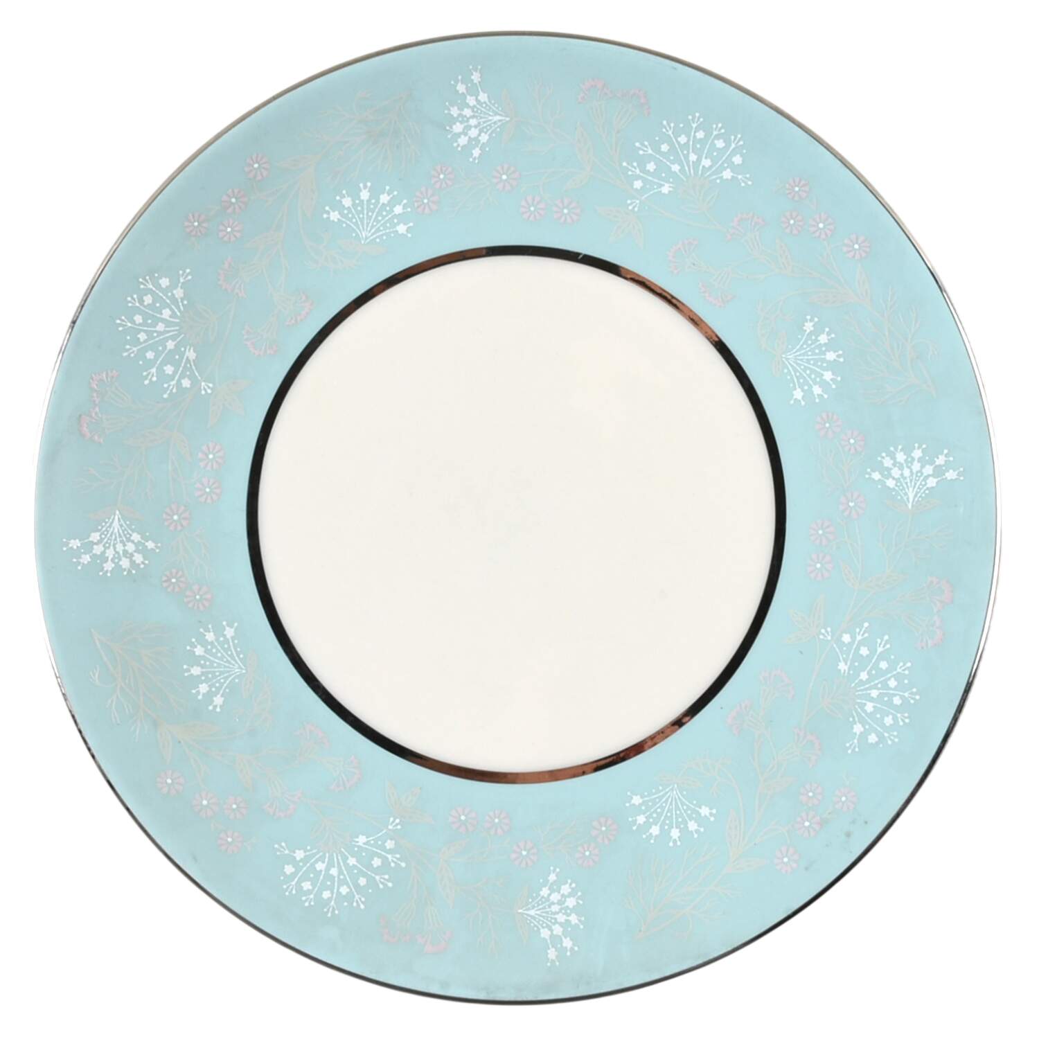 Corsage Saucer for Cream Soup Bowl by Castleton (USA)-1