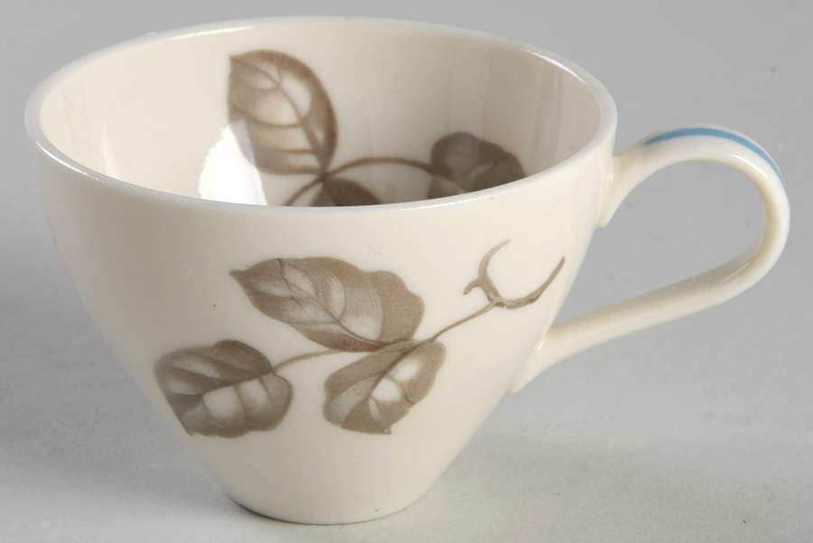 Dawn Rose Flat Demitasse Cup by Castleton (USA)-1