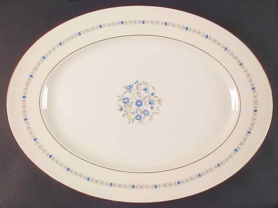 Devon 18" Oval Serving Platter by Castleton (USA)-1