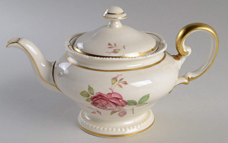 Dolly Madison Teapot & Lid by Castleton (USA)-1