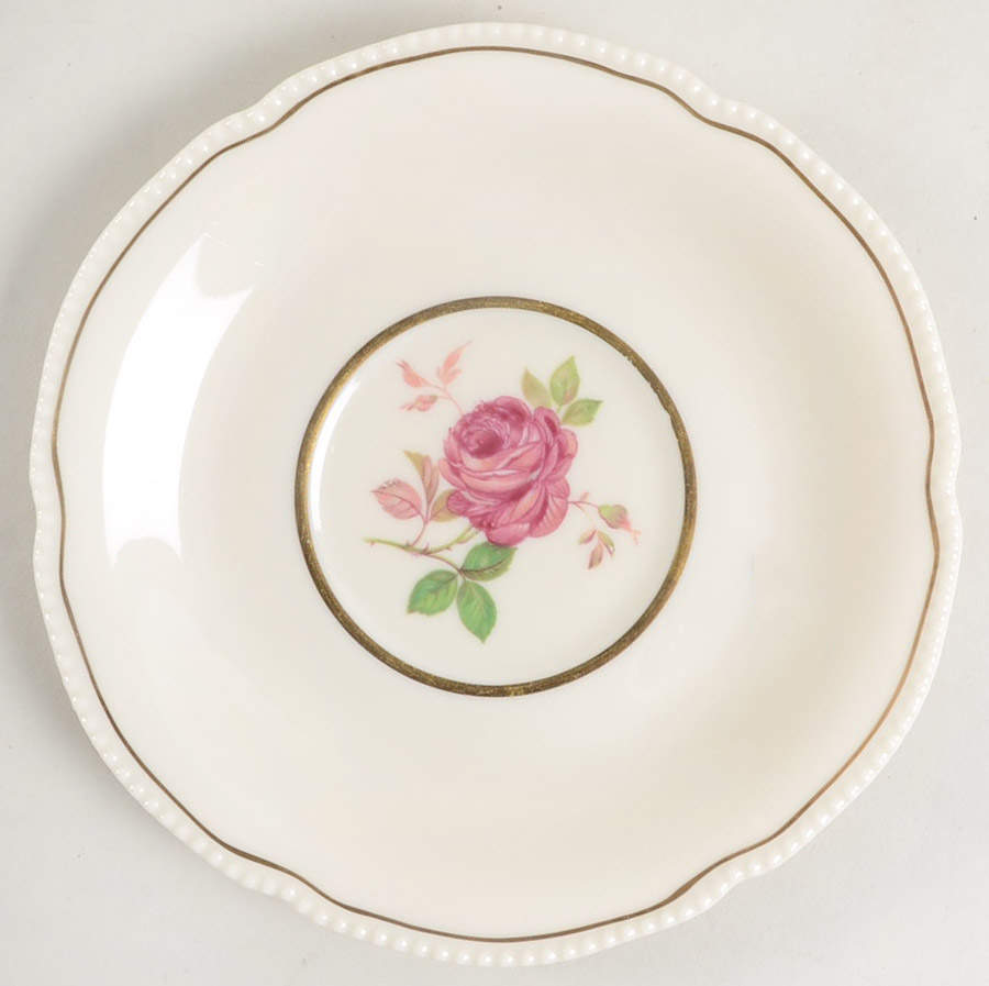 Dolly Madison Saucer for Footed Cup by Castleton (USA)-1