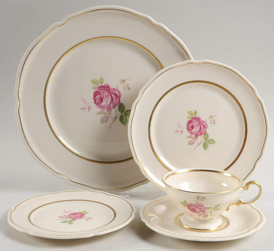 Dolly Madison 5 Piece Place Setting by Castleton (USA)-1