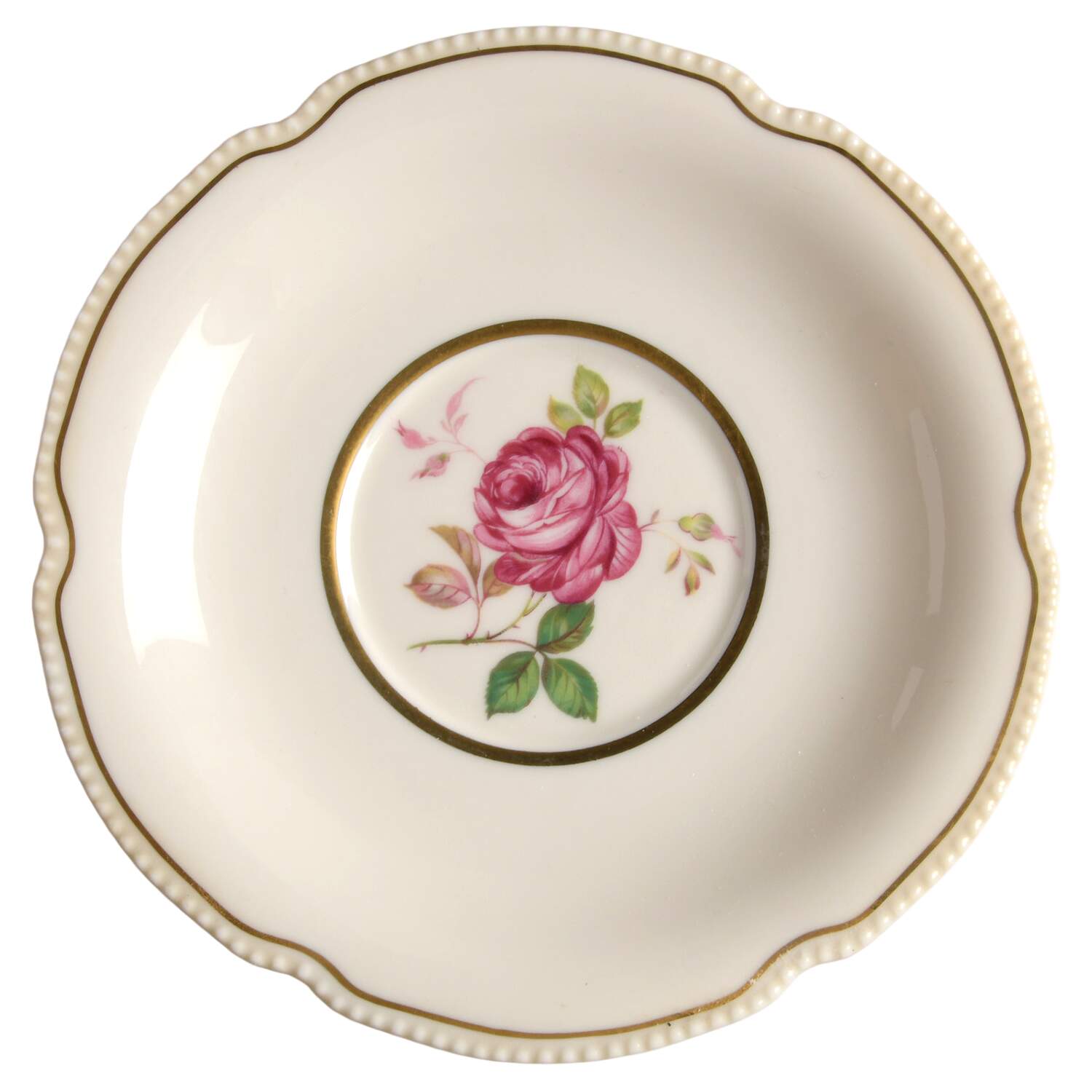 Dolly Madison Saucer for Cream Soup Bowl by Castleton (USA)-1