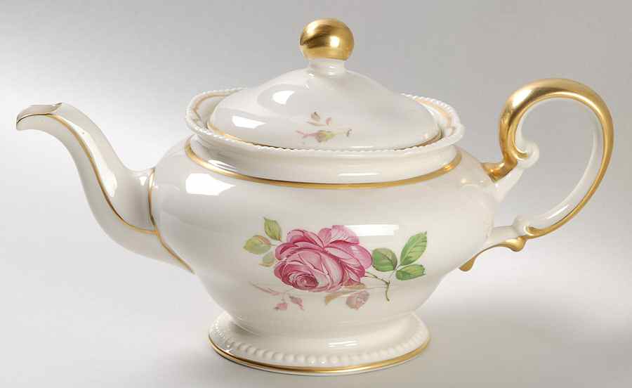 Dolly Madison Teapot & Lid by Castleton (USA)-1