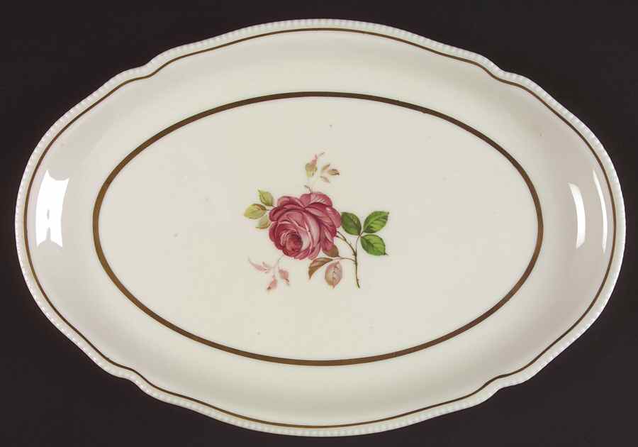 Dolly Madison 13" Oval Serving Platter by Castleton (USA)-1