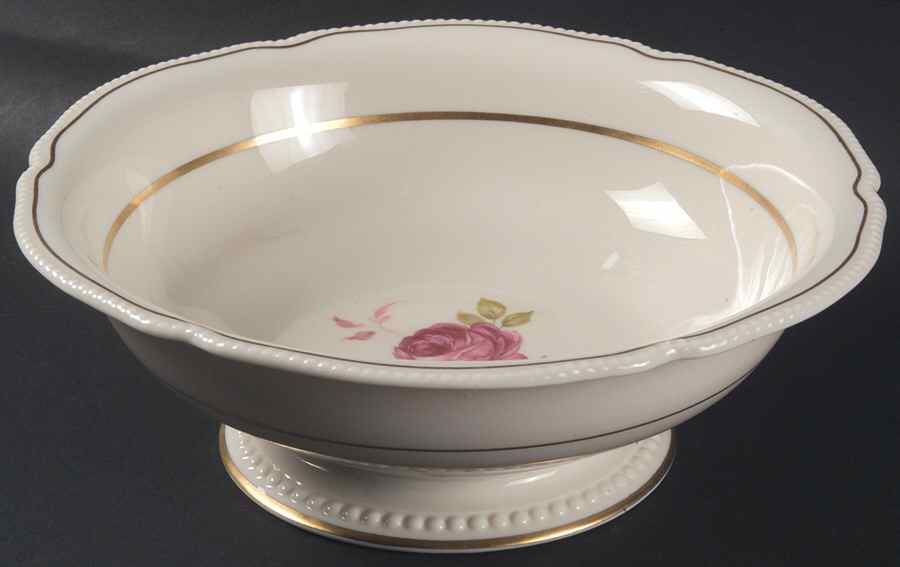 Dolly Madison 9" Round Vegetable Bowl by Castleton (USA)-1