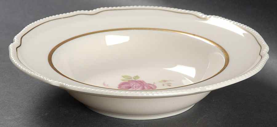 Dolly Madison Rim Soup Bowl by Castleton (USA)-1