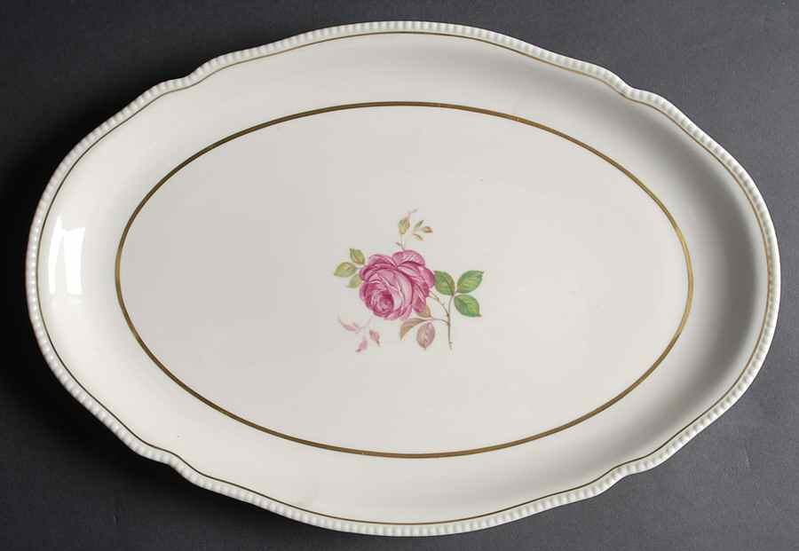 Dolly Madison 16" Oval Serving Platter by Castleton (USA)-1