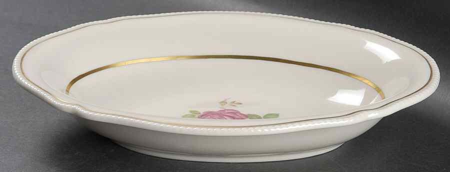 Dolly Madison 10" Oval Vegetable Bowl by Castleton (USA)-1