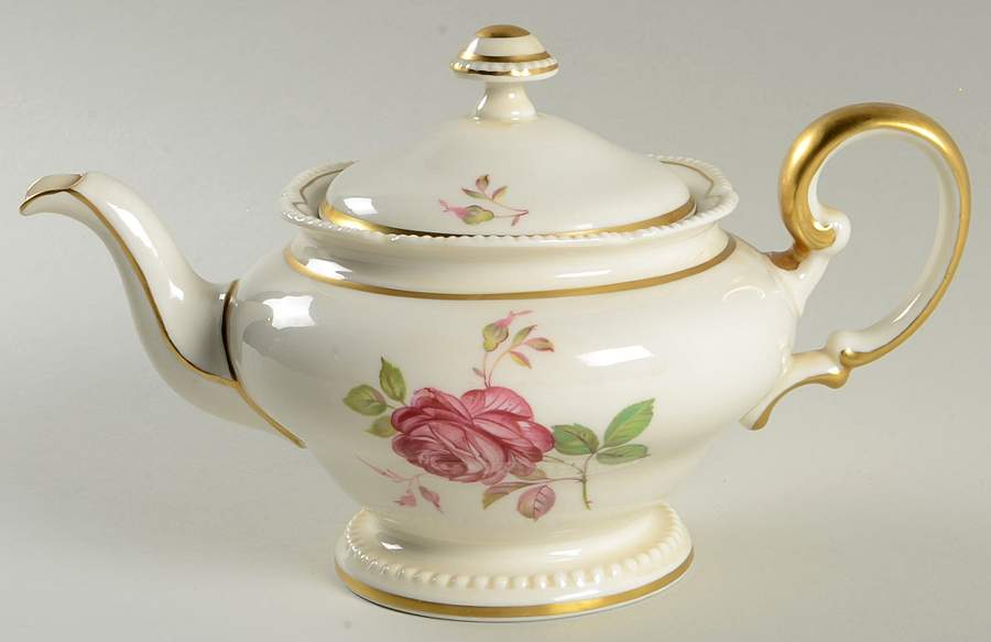 Dolly Madison Teapot & Lid by Castleton (USA)-1