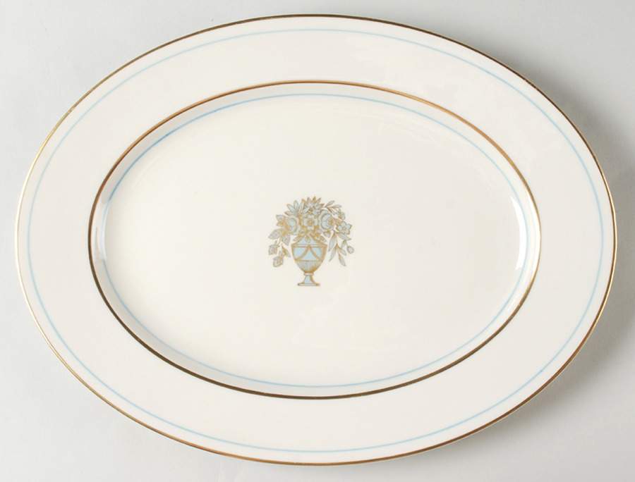 Dorset 13" Oval Serving Platter by Castleton (USA)-1