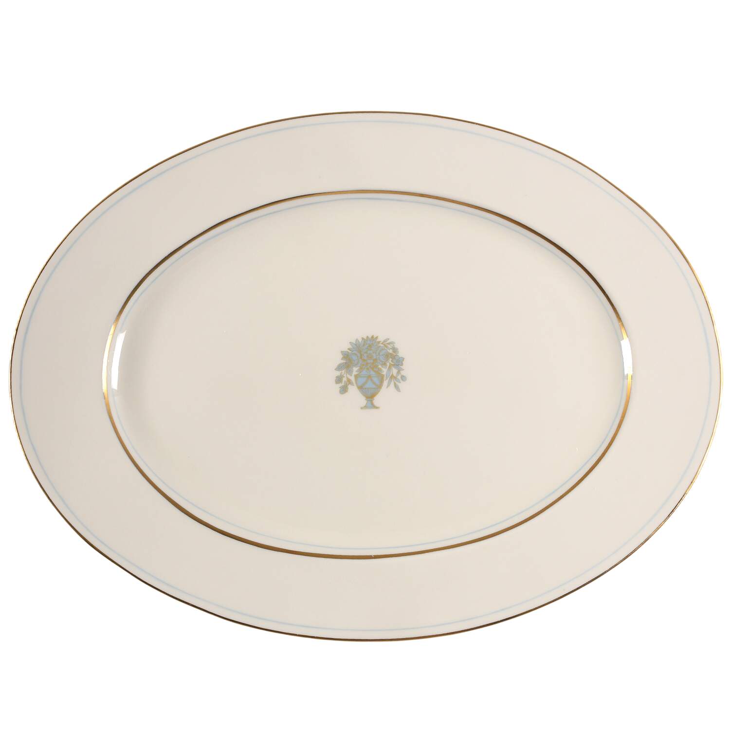 Dorset 18" Oval Serving Platter by Castleton (USA)-1