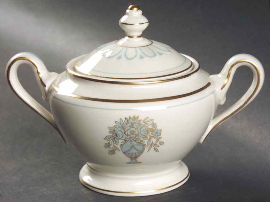 Dorset Sugar Bowl & Lid by Castleton (USA)-1