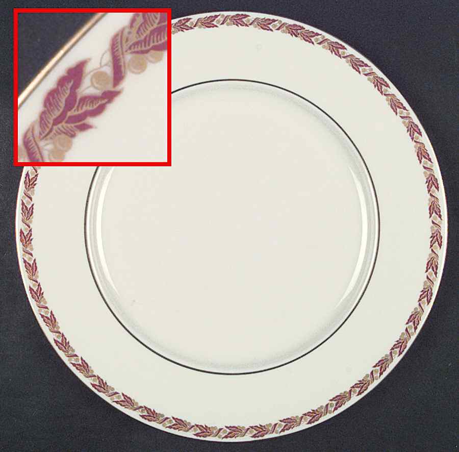Essex Dinner Plate by Castleton (USA)-1
