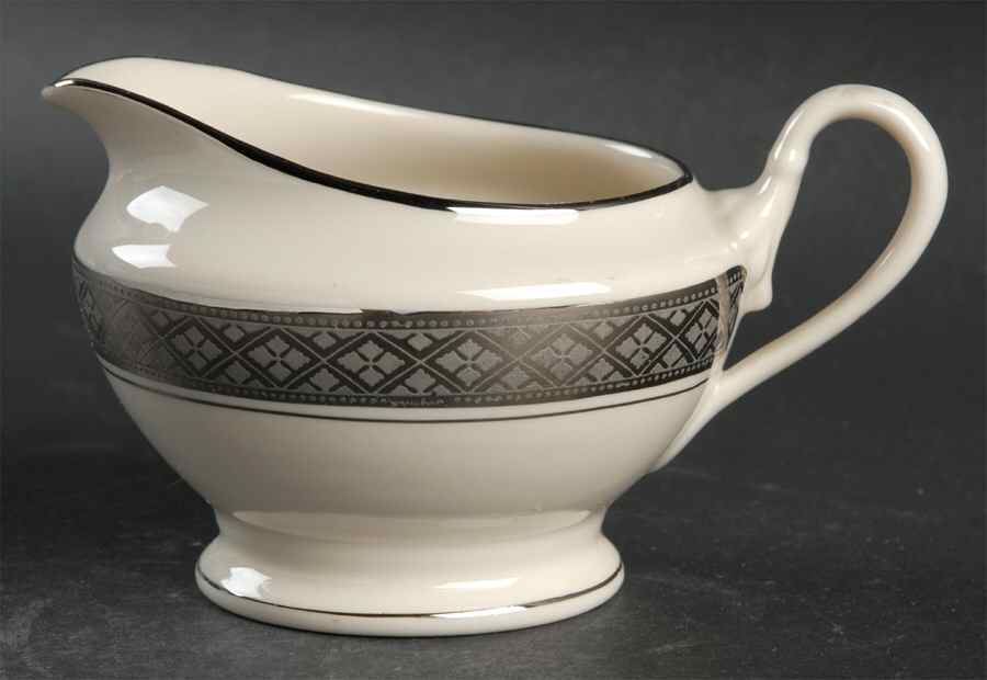 Evening Reflections Platinum Creamer by Castleton (USA)-1