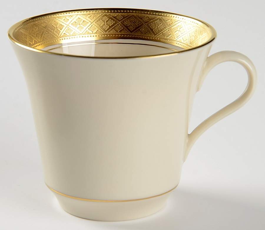 Evening Reflections Gold Flat Cup by Castleton (USA)-1