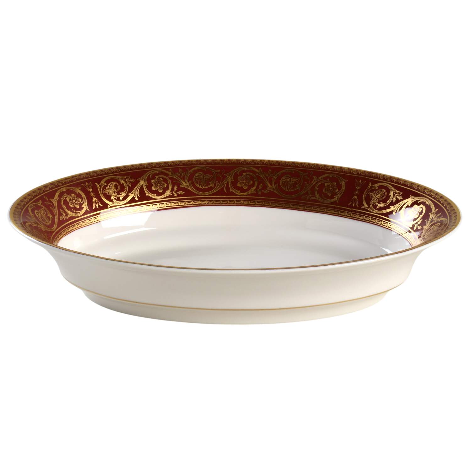 Flamenco 10" Oval Vegetable Bowl by Castleton (USA)-1