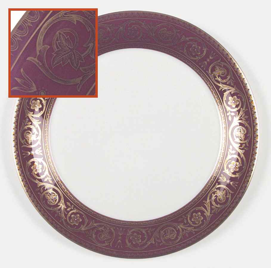 Flamenco Dinner Plate by Castleton (USA)-1