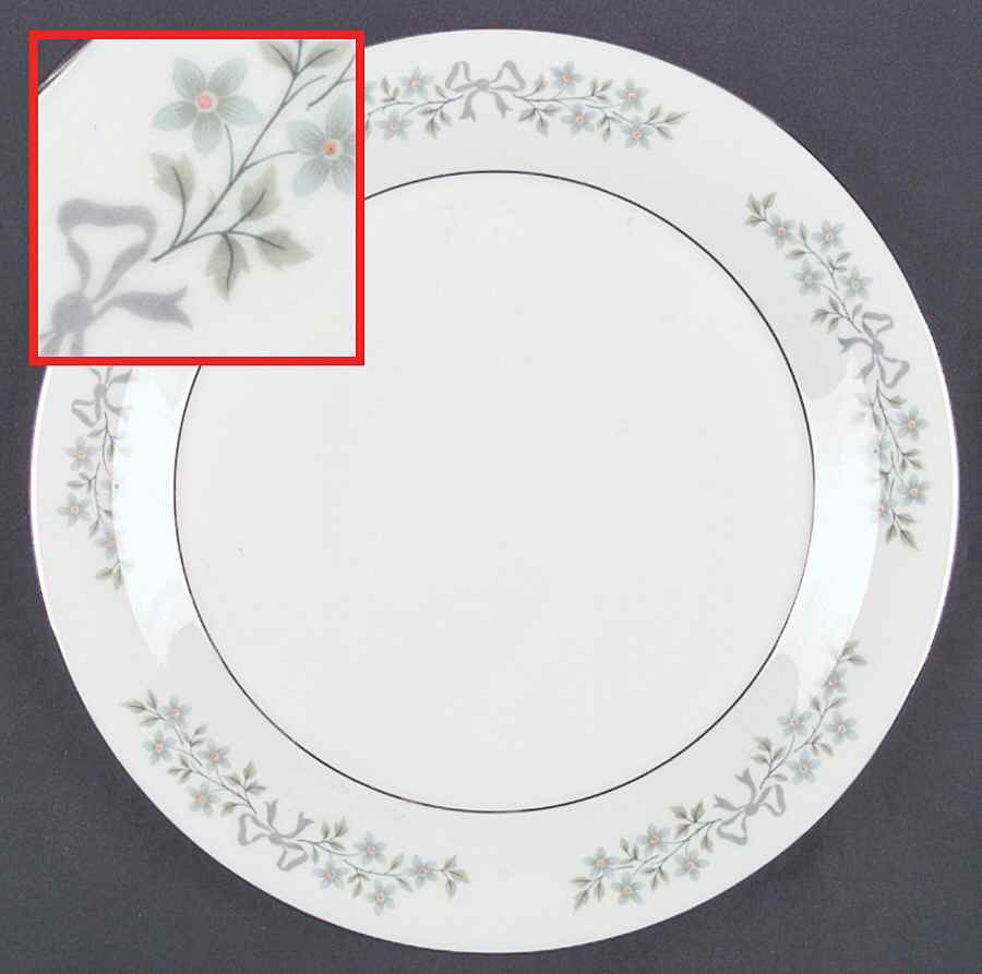 Forever After Dinner Plate by Castleton (USA)-1