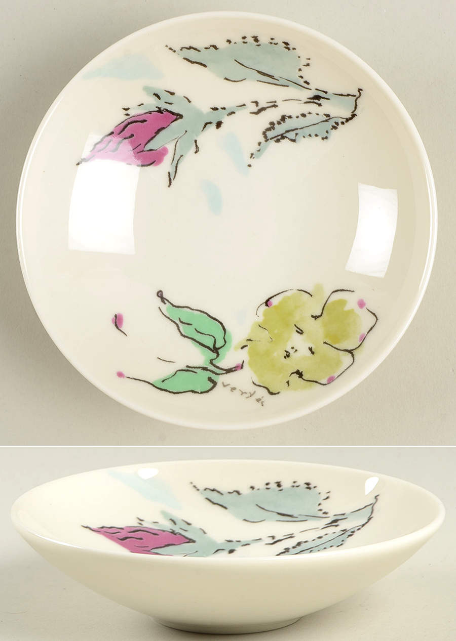 French Garden Fruit/Dessert (Sauce) Bowl by Castleton (USA)-1
