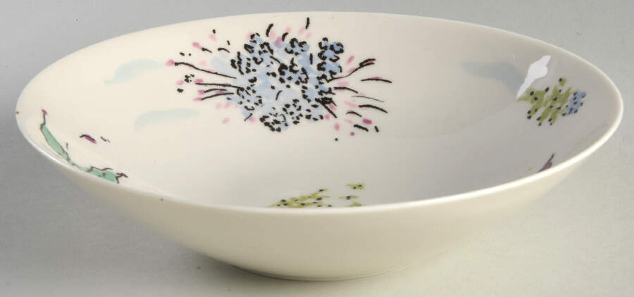 French Garden Coupe Soup Bowl by Castleton (USA)-1