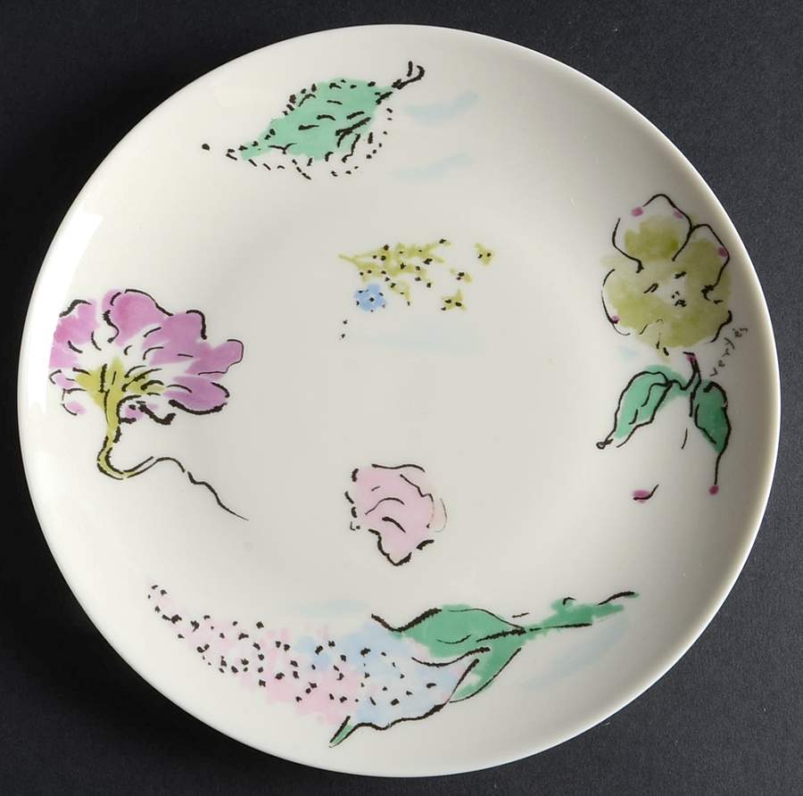 French Garden Salad Plate by Castleton (USA)-1