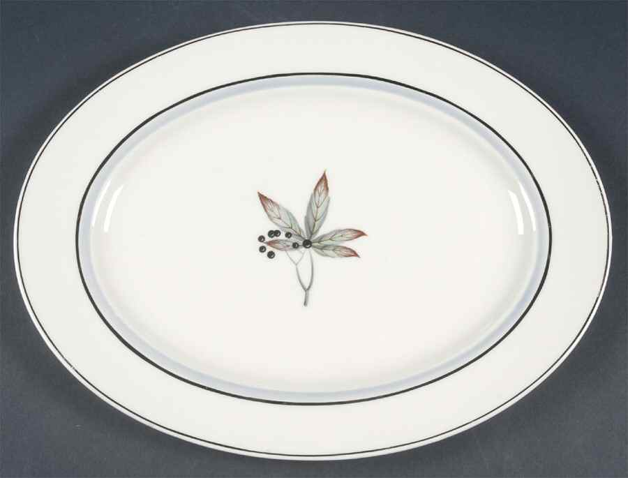 Glenwood 13" Oval Serving Platter by Castleton (USA)-1