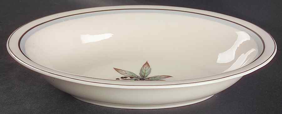Glenwood 11" Oval Vegetable Bowl by Castleton (USA)-1