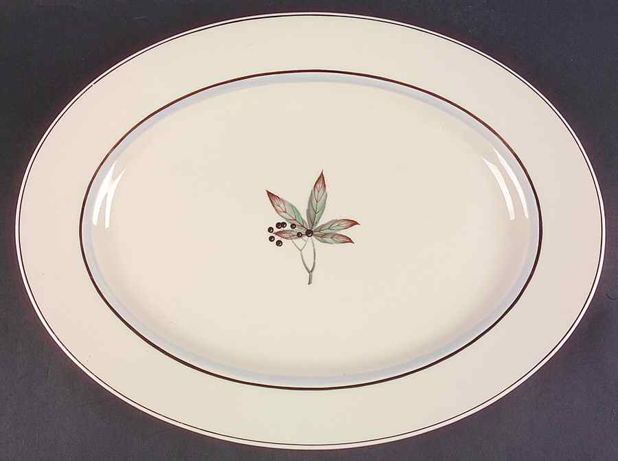Glenwood 15" Oval Serving Platter by Castleton (USA)-1