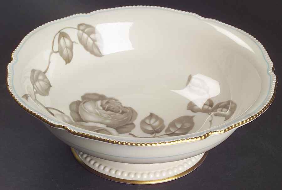 Gloria 9" Round Vegetable Bowl by Castleton (USA)-1