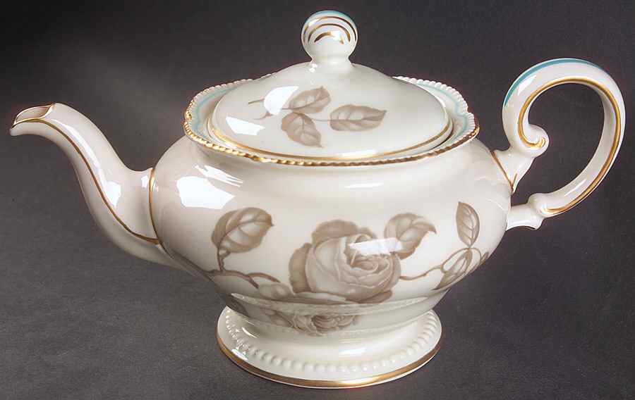Gloria Teapot & Lid by Castleton (USA)-1