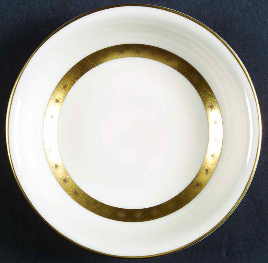 Golden Classic Fruit/Dessert (Sauce) Bowl by Castleton (USA)-1