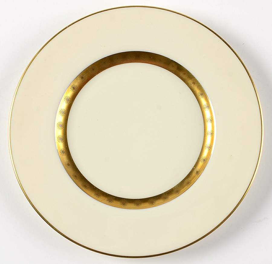 Golden Classic Bread & Butter Plate by Castleton (USA)-1