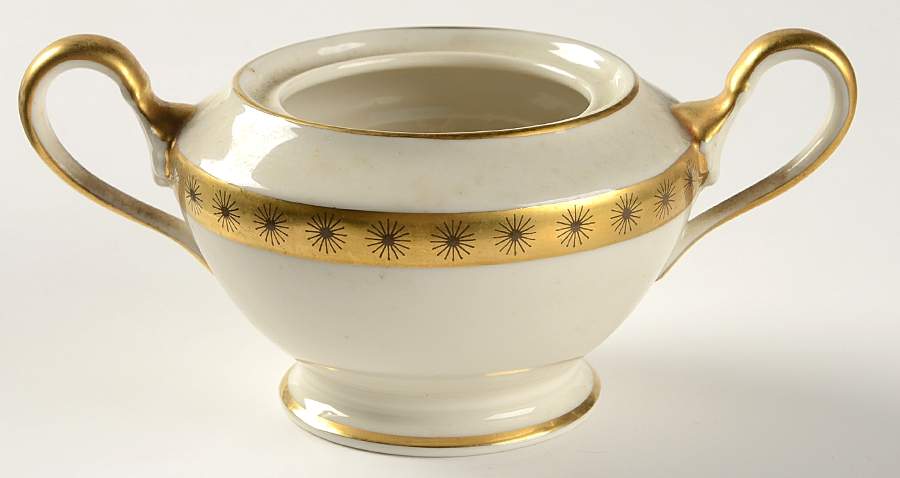 Golden Classic Sugar Bowl No Lid by Castleton (USA)-1