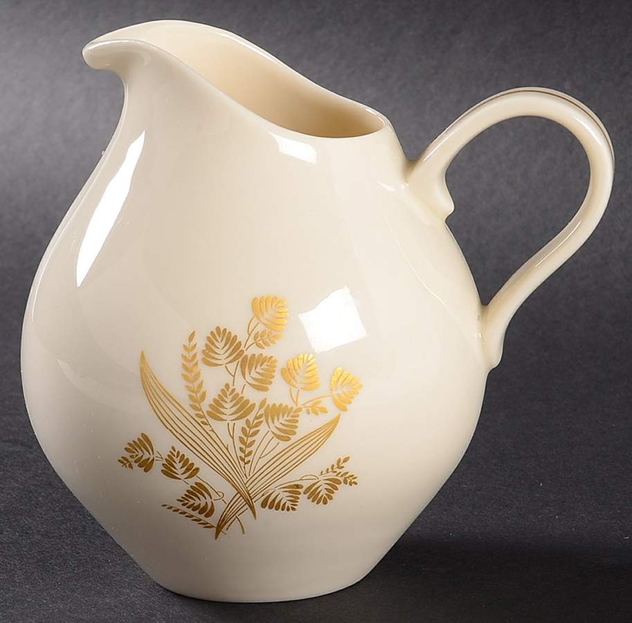 Golden Meadow Creamer by Castleton (USA)-1