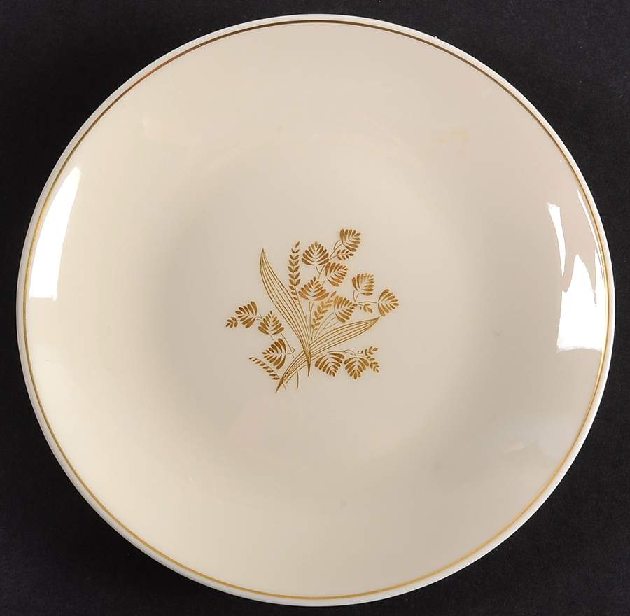 Golden Meadow Bread & Butter Plate by Castleton (USA)-1