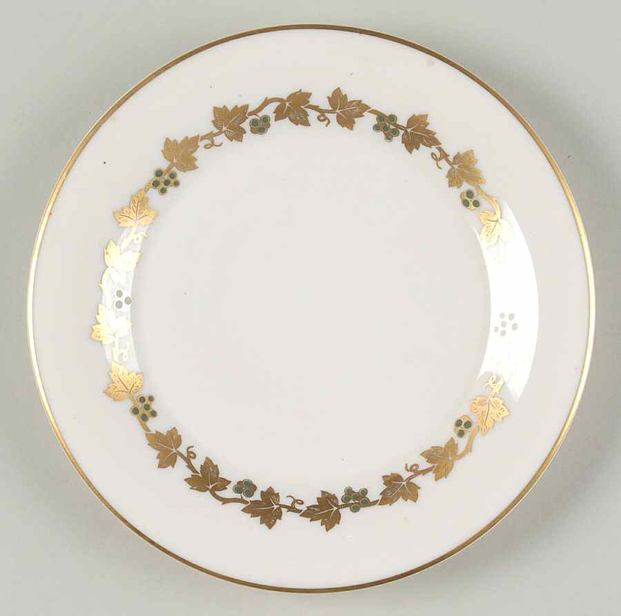 Golden Melody Bread & Butter Plate by Castleton (USA)-1
