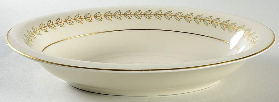 Grosvenor 10" Oval Vegetable Bowl by Castleton (USA)-1